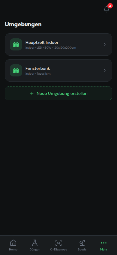 Umgebungen